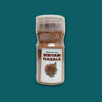 Green Grocery Biriyani Masala (গ্রীন গ্রোসারি বিরিয়ানি মসলা)-50 Gram